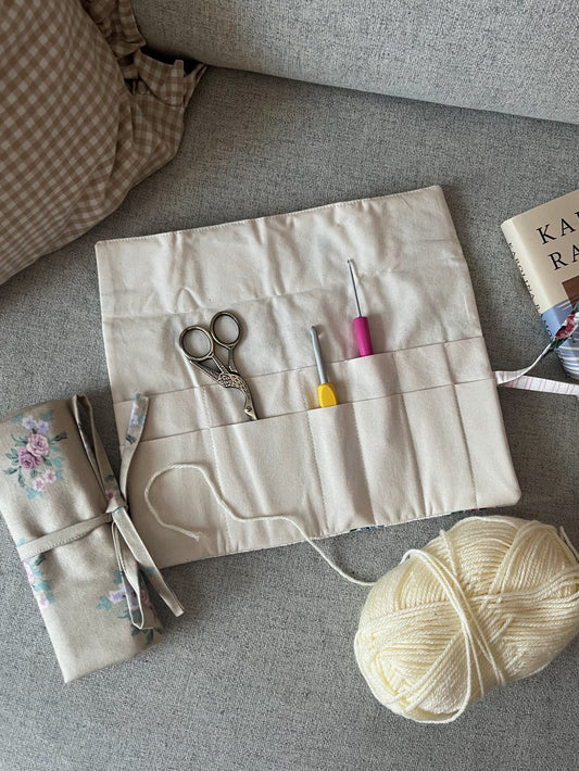 Craft case checkered/beige