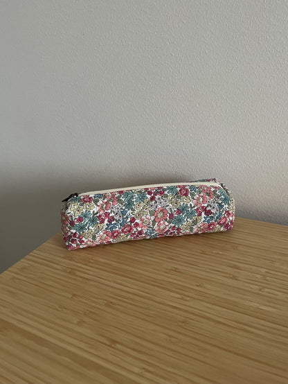 Floral pencil case