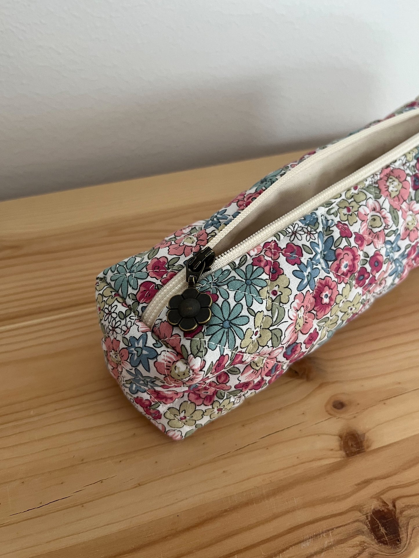 Floral pencil case