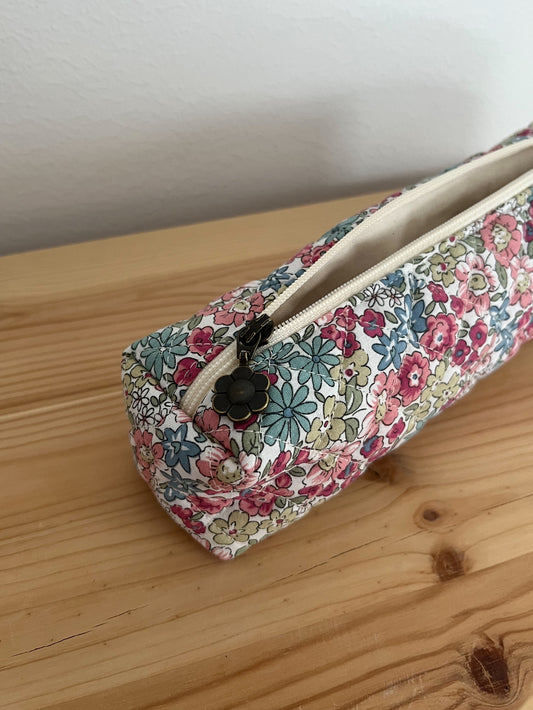 Floral pencil case