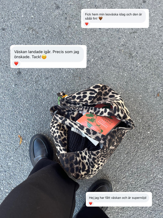 Tygväska leo (beställningsvara)